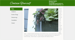 Desktop Screenshot of containyourself.com
