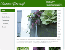 Tablet Screenshot of containyourself.com